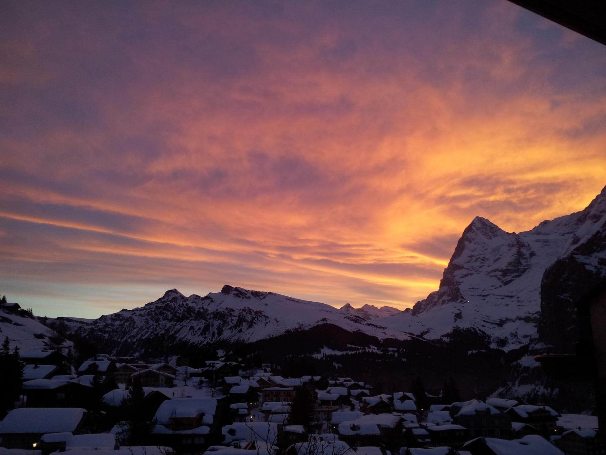 Chalet Schoenbuehl Mürren Esterno foto