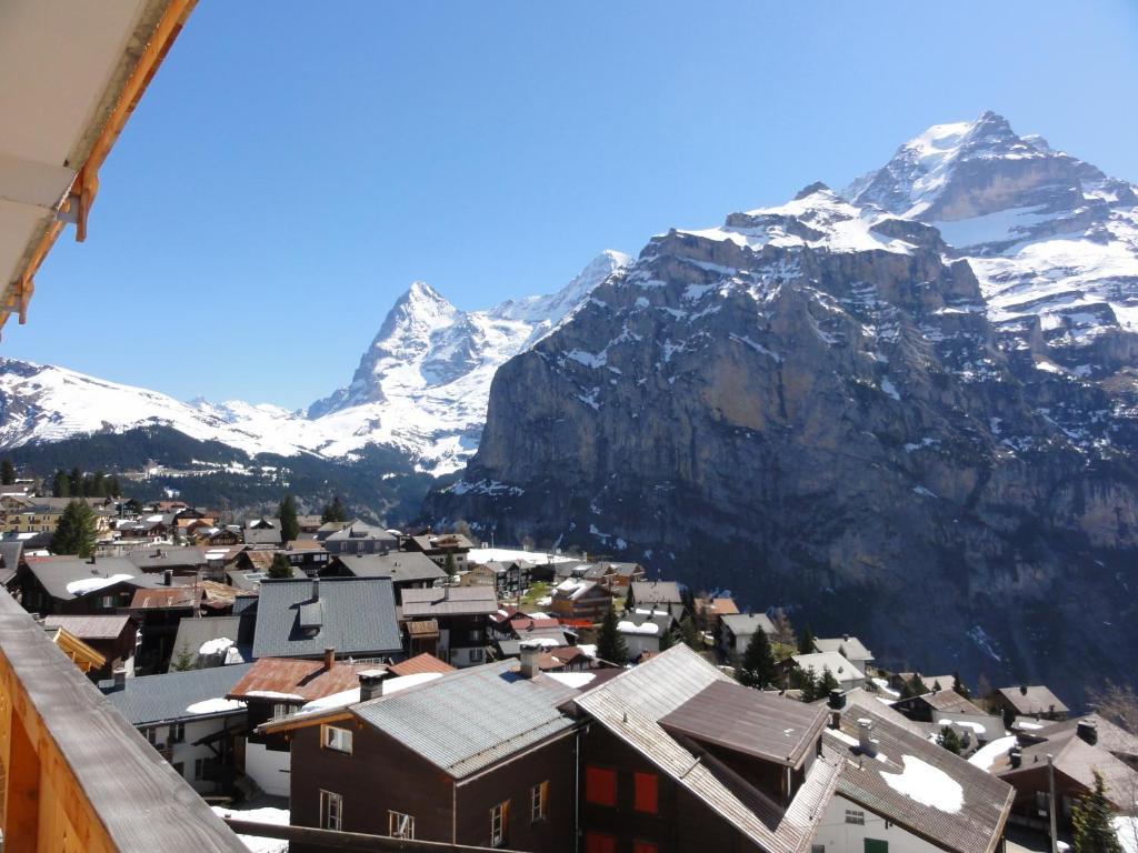 Chalet Schoenbuehl Mürren Esterno foto