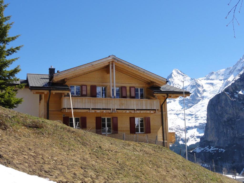 Chalet Schoenbuehl Mürren Esterno foto